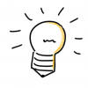 Ampoule idées de conférences ateliers